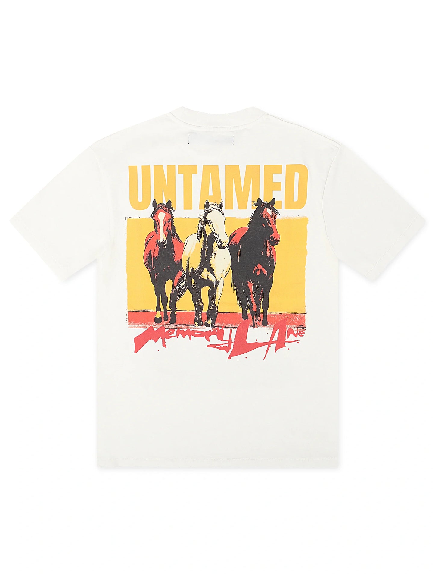 Memory Lane Untamed Tee - Antique White