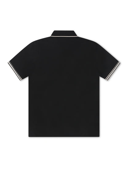 Psycho Bunny Cambridge Pique Polo - Black