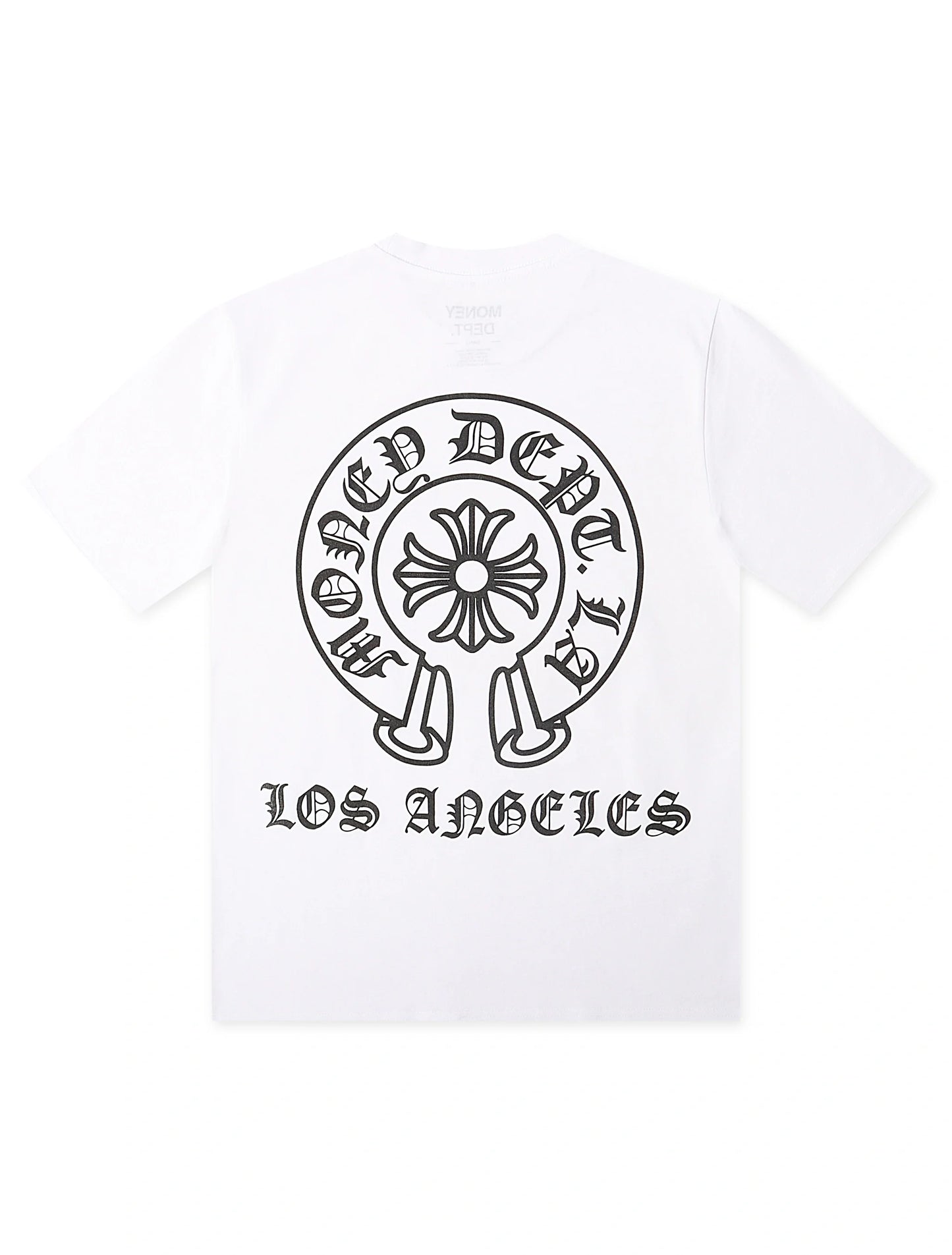Money Dept. Old English Tee - White/Black