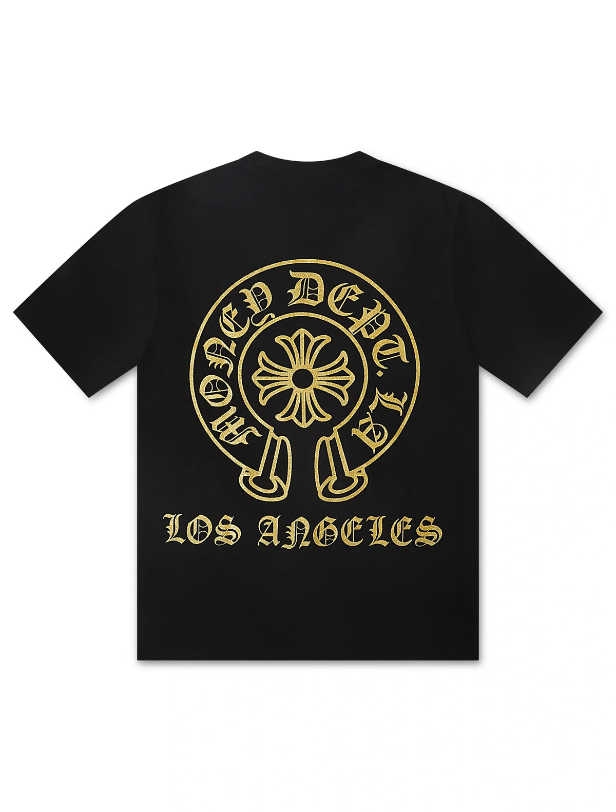 Money Dept. Vintage Old English Tee - Black/Gold