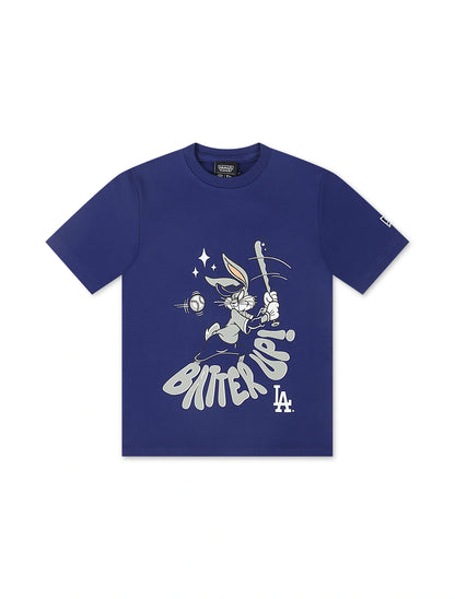 New Era Kids Bugs Bunny Dodgers Tee - Blue