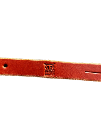 Mutton Bustin Spur Straps – Youth Leather Spur Straps for Secure Fit | Rowdy Rowels