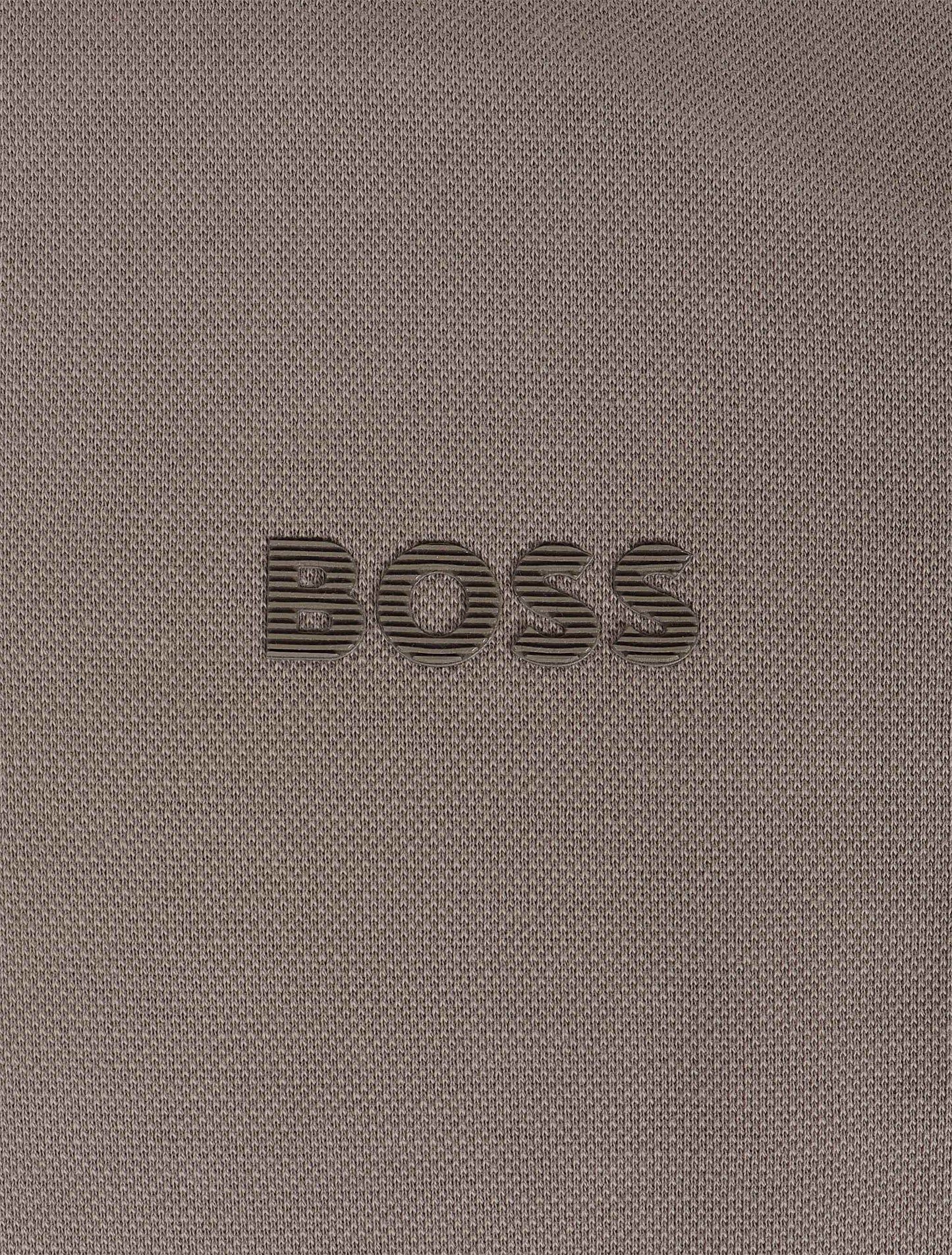 Boss Green Soody MIrror Hoodie - Coffee
