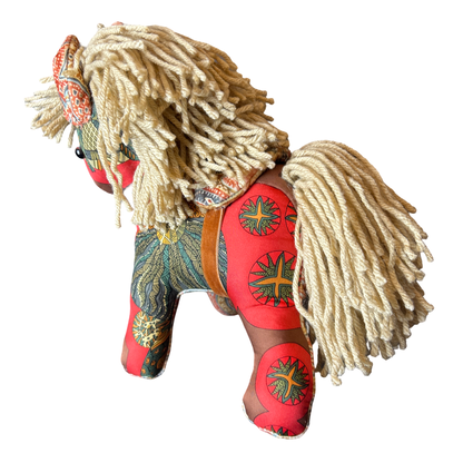 Roy Soleil Vintage Silk Scarf Noble Pony