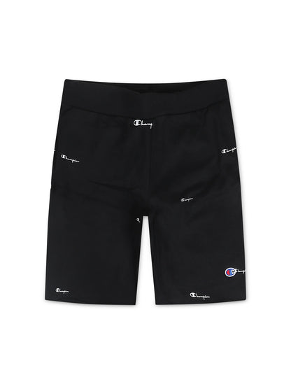 Champion Logo Spead Shorts - Black