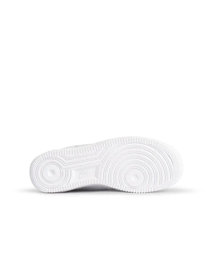 Nike Big Kids Air Force 1 LE – Triple White