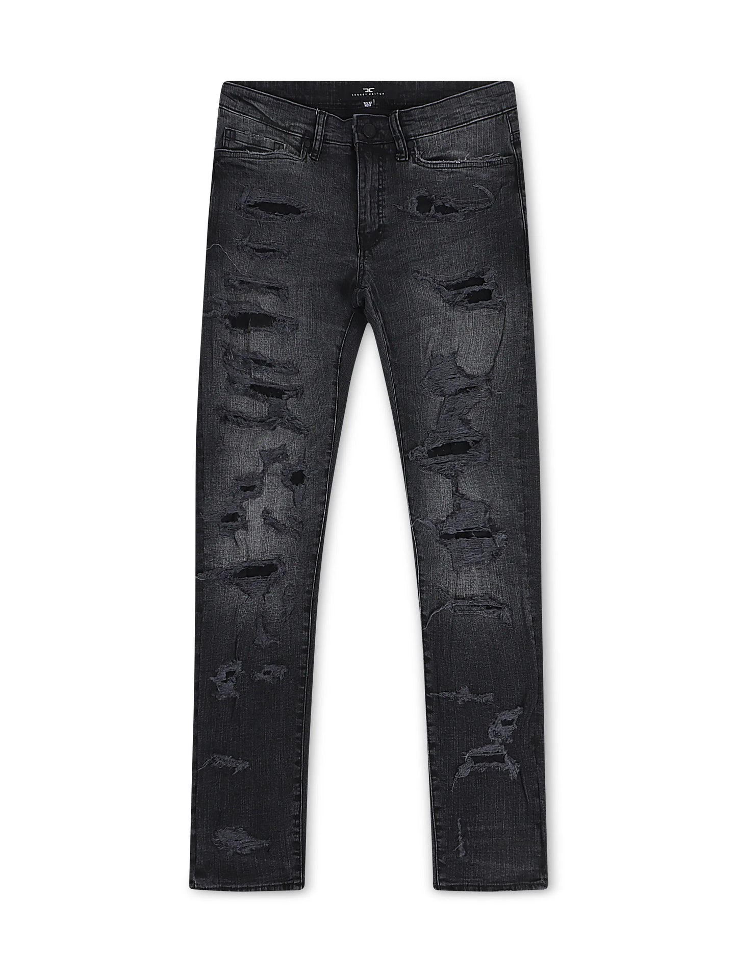 Jordan Craig Mens Vintage Washes Ross Fit  - Black Shadow