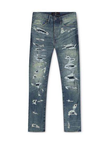 Jordan Craig Mens Vintage Washes Ross Fit  - Azure Gold