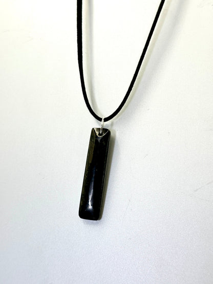 SHUNGITE PENDANTS! HURRY WHILE SUPPLIES LAST! - EMF Protection - Hand Cut Genuine Natural Shungite Pendant High Quality Black Lustrous Gemstone from Russia