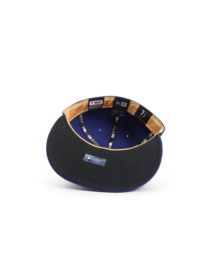 New Era 5950 Gold Collection World Series Hat - Royal Blue/ Gold