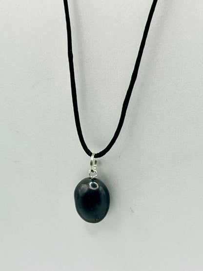 SHUNGITE PENDANTS! HURRY WHILE SUPPLIES LAST! - EMF Protection - Hand Cut Genuine Natural Shungite Pendant High Quality Black Lustrous Gemstone from Russia
