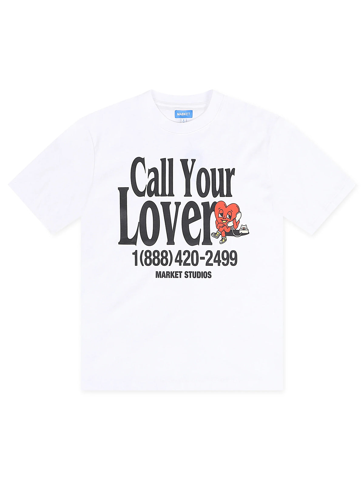 Market Call Your Lover - White