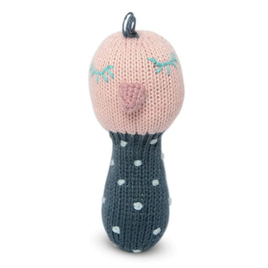 mini rattle | stella the sparrow