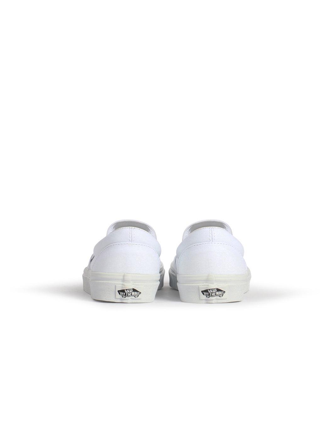 Vans Big Kids Classic Slip On - True White