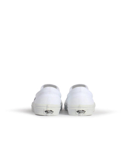 Vans Big Kids Classic Slip On - True White