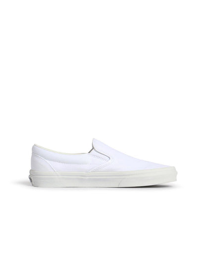 Vans Big Kids Classic Slip On - True White