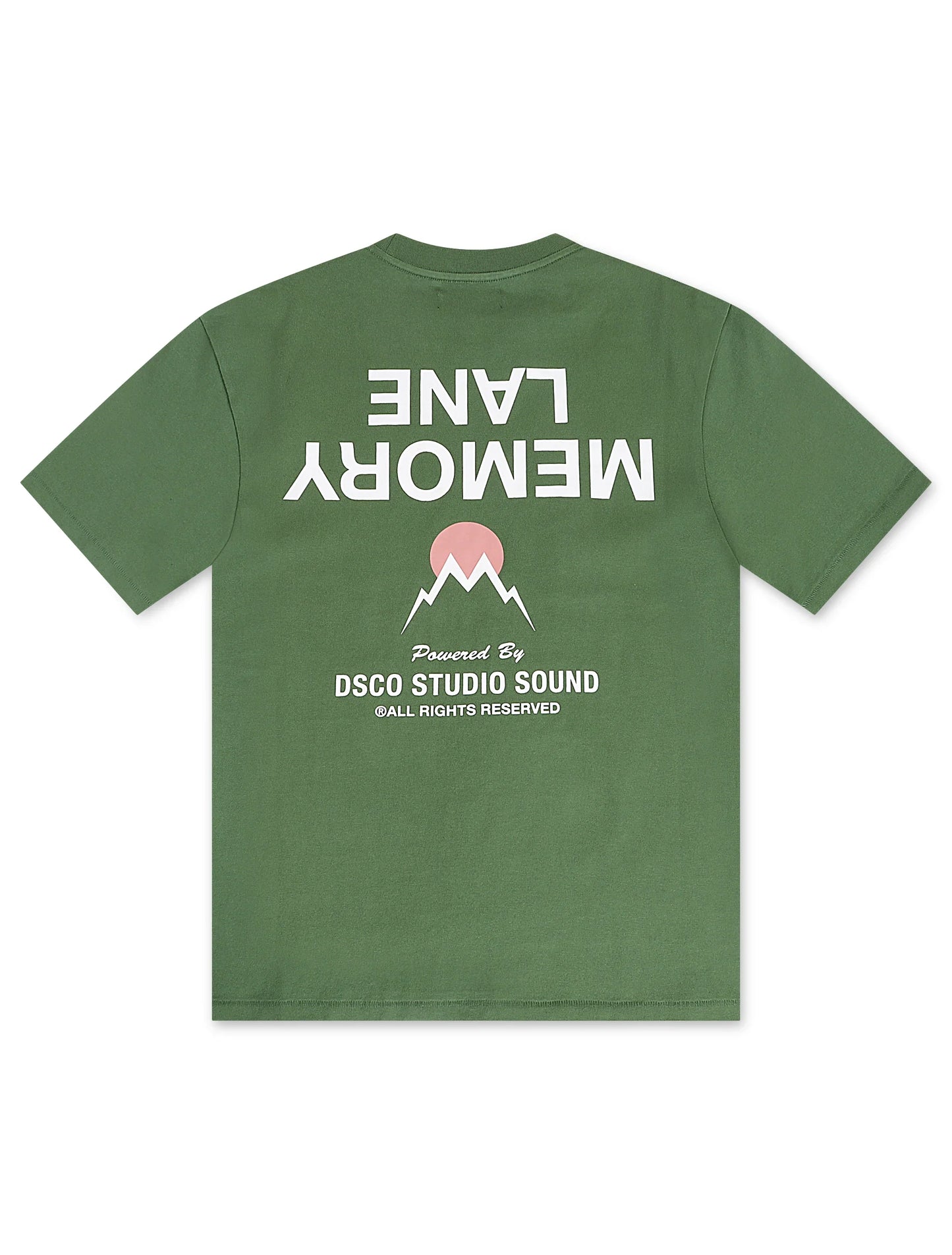 Memory Lane Core Flip Tee - Moss