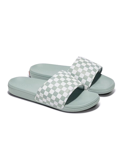 Vans Mens La Costa Slides - Light Grey