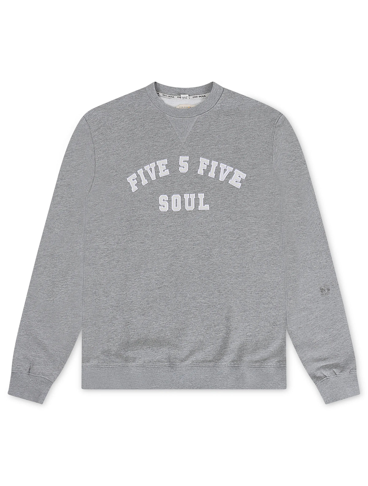 Triple 5 Mens Essex Crewneck - Heather Grey