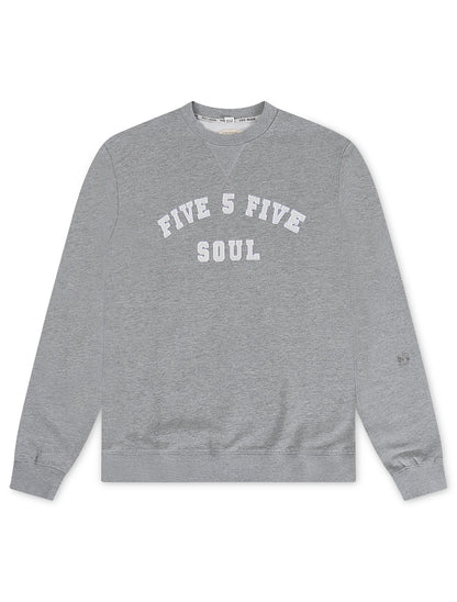 Triple 5 Mens Essex Crewneck - Heather Grey