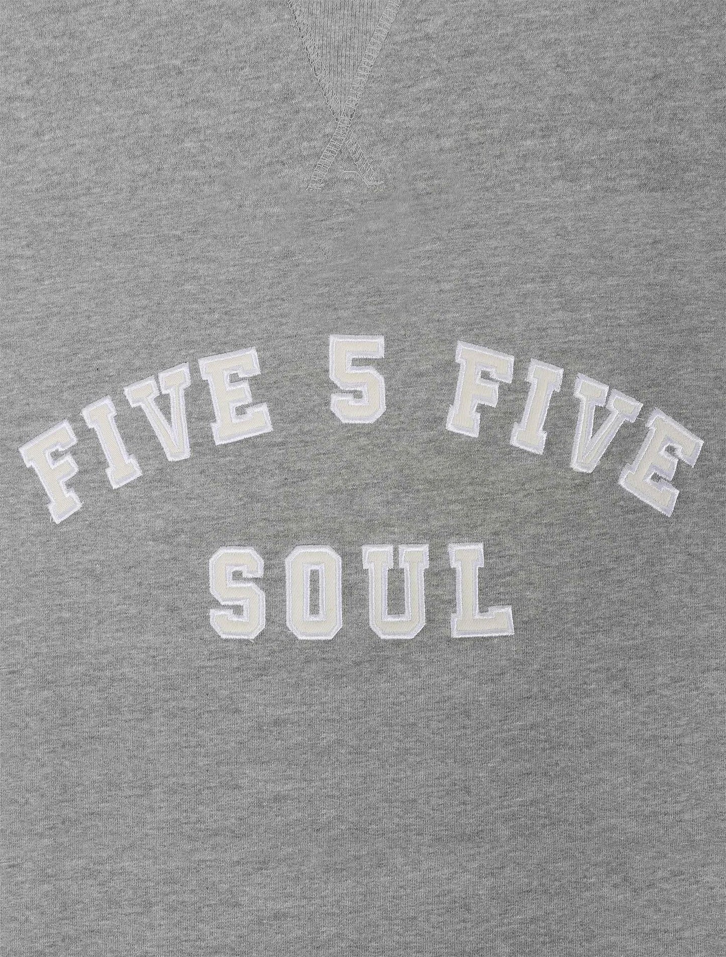 Triple 5 Mens Essex Crewneck - Heather Grey