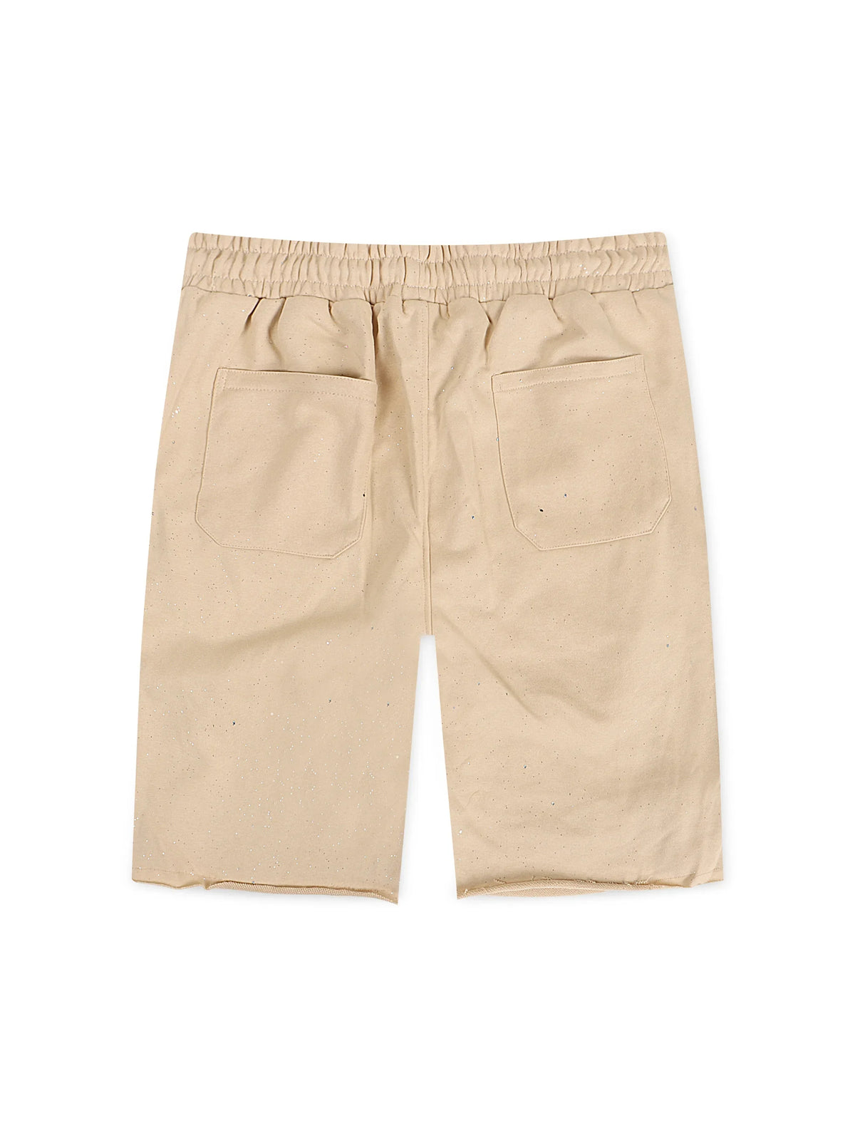 Bkys Rhinestone Shorts - Beige
