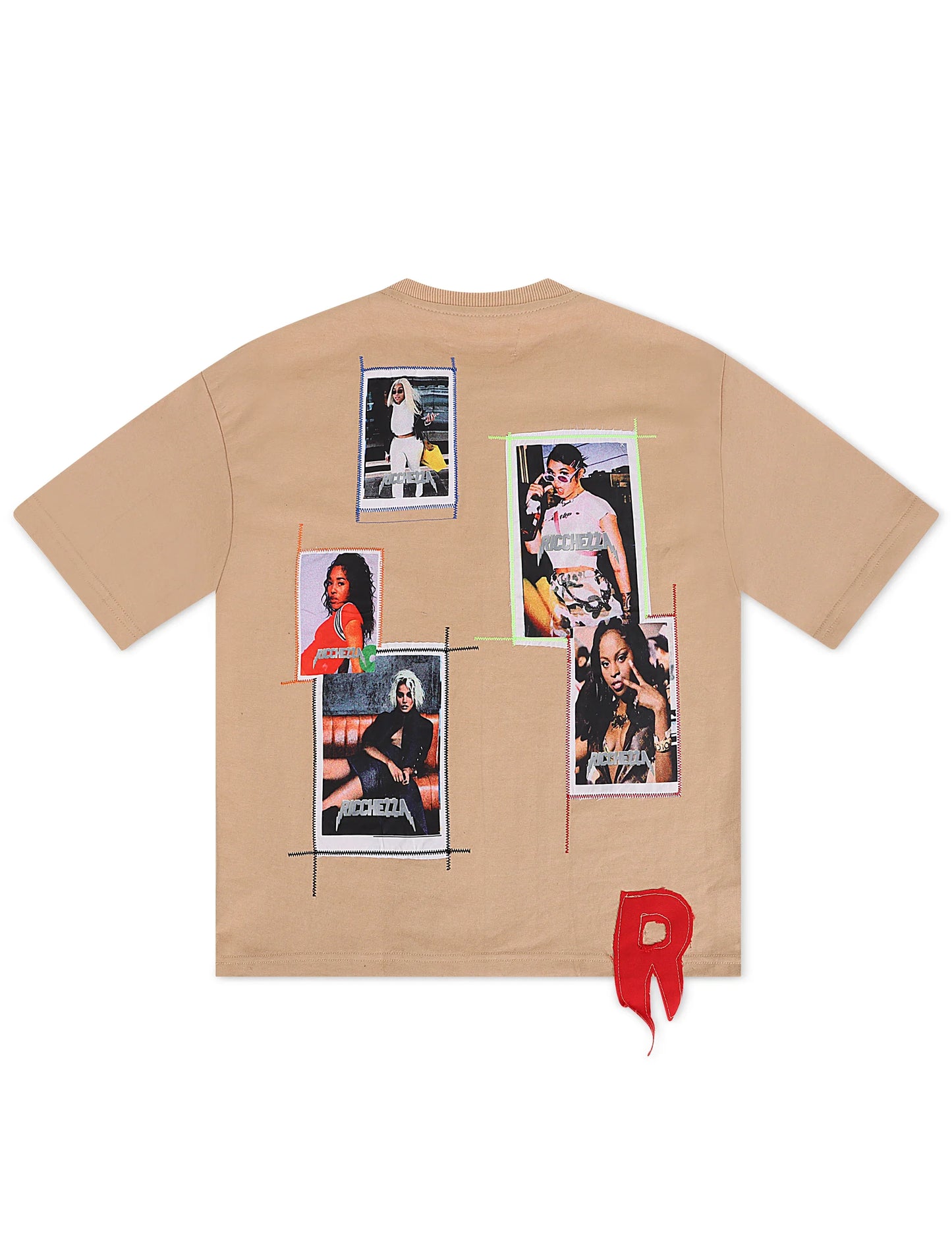 Ricchezza Cheaper to Teach Her Tee - Cream