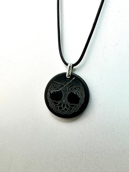 SHUNGITE PENDANTS! HURRY WHILE SUPPLIES LAST! - EMF Protection - Hand Cut Genuine Natural Shungite Pendant High Quality Black Lustrous Gemstone from Russia