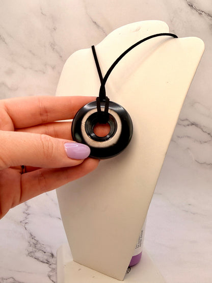 SHUNGITE PENDANTS! HURRY WHILE SUPPLIES LAST! - EMF Protection - Hand Cut Genuine Natural Shungite Pendant High Quality Black Lustrous Gemstone from Russia