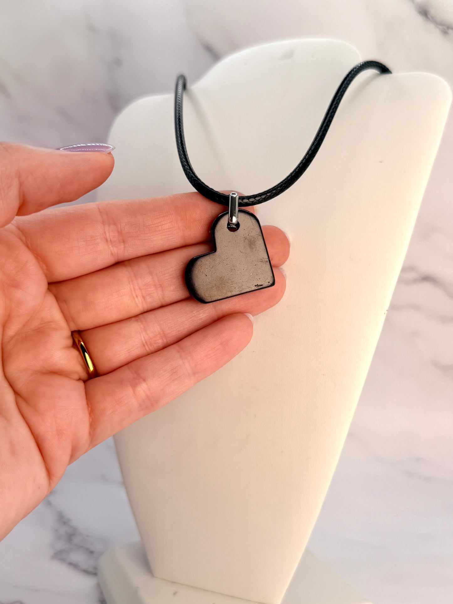 SHUNGITE PENDANTS! HURRY WHILE SUPPLIES LAST! - EMF Protection - Hand Cut Genuine Natural Shungite Pendant High Quality Black Lustrous Gemstone from Russia