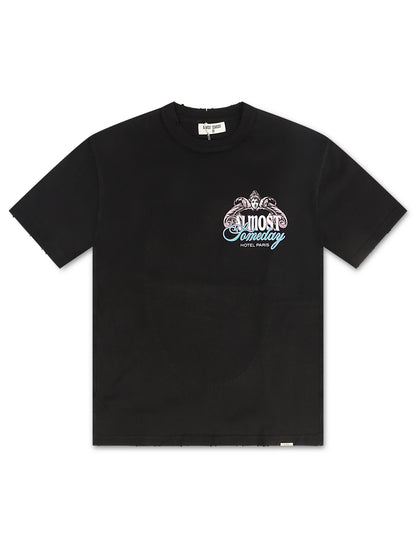 Almost Someday Prague Tee - Black