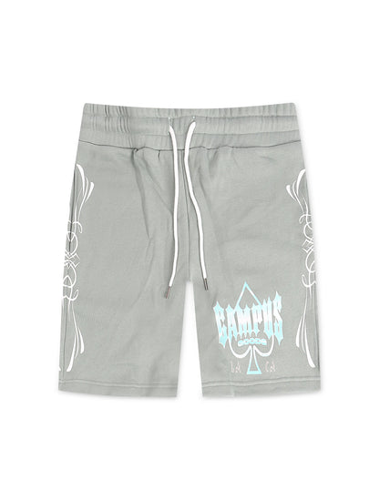 Campus Chrome Fleece Shorts - Green
