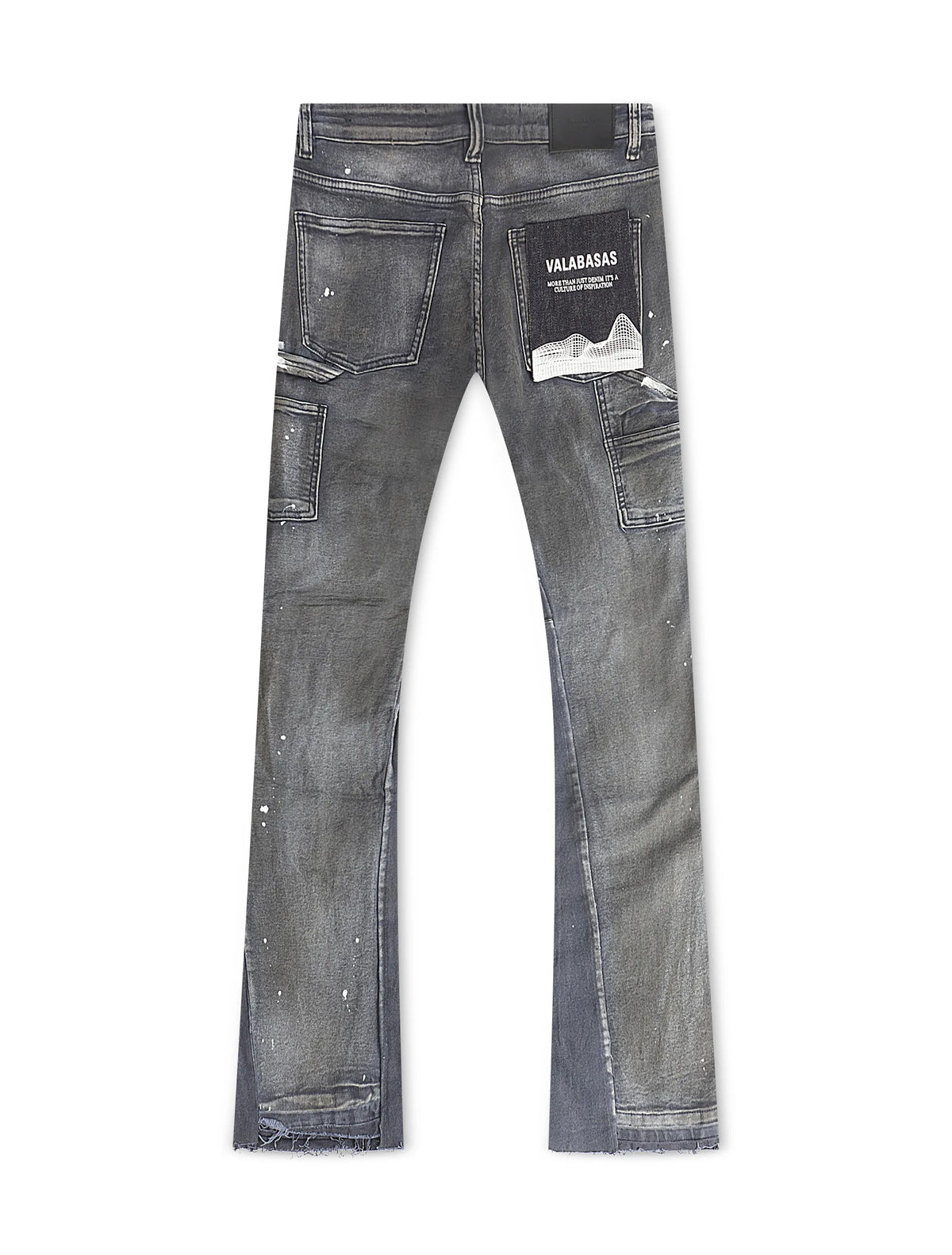 Valabasas Stellar Night Stacked Jeans - Dark Blue