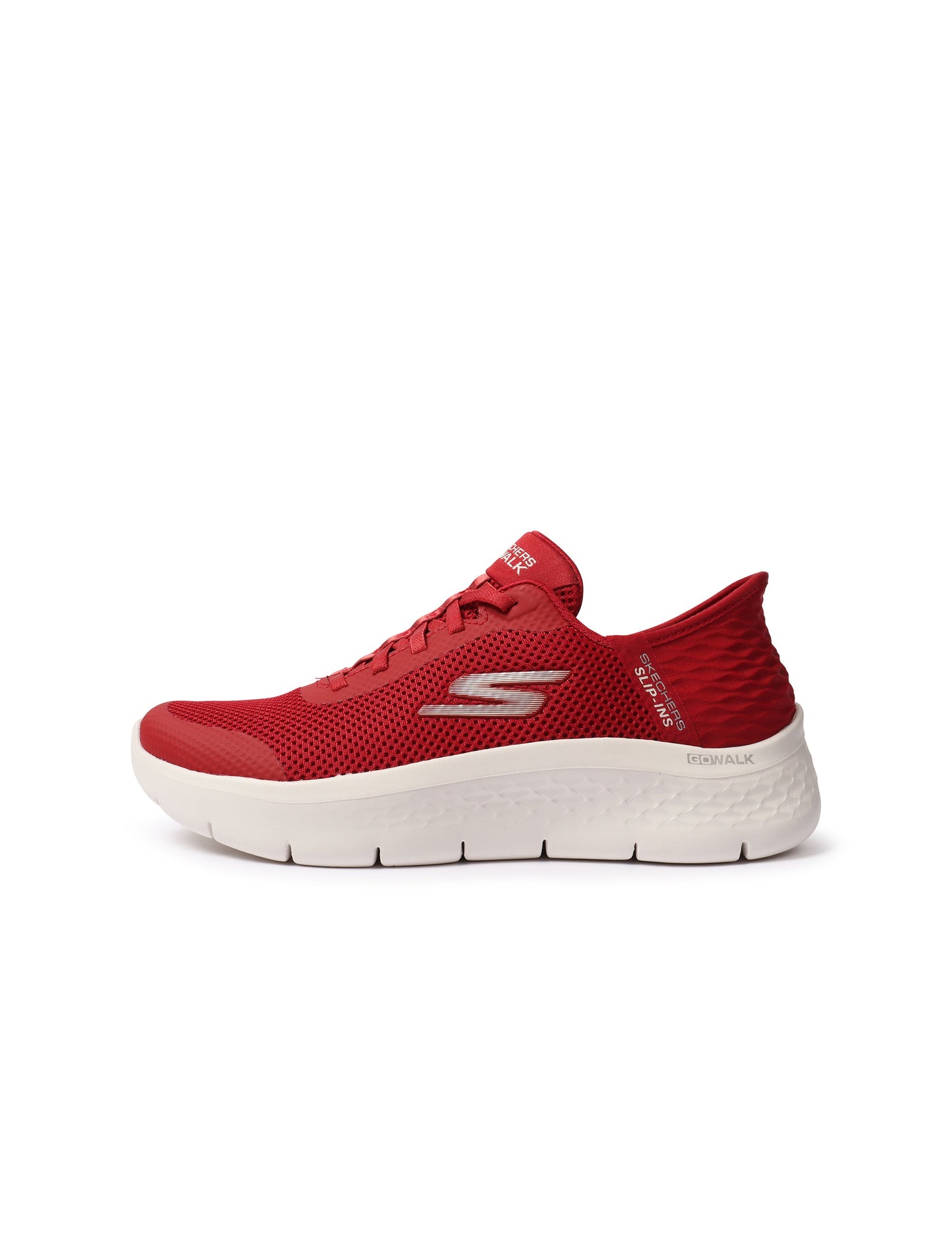 Skechers Womens Go Walk Flex Grand Entry - Red