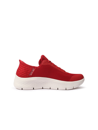Skechers Womens Go Walk Flex Grand Entry - Red