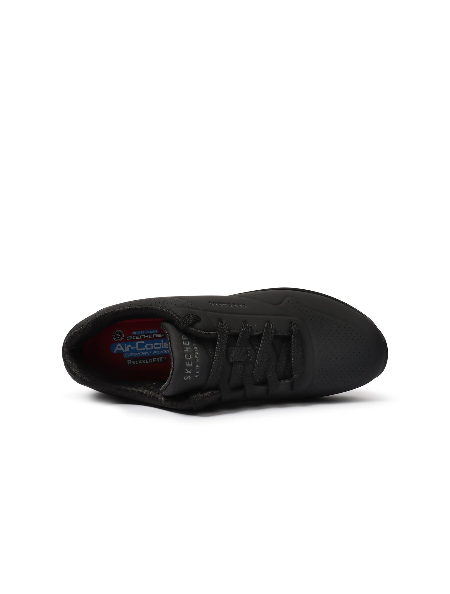 Skechers Womens Work Relaxed Fit Uno SR - Black