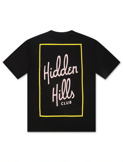 Hidden Hills Shield Tee - Black
