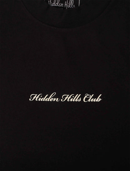 Hidden Hills Welcome to the Club Tee - Black