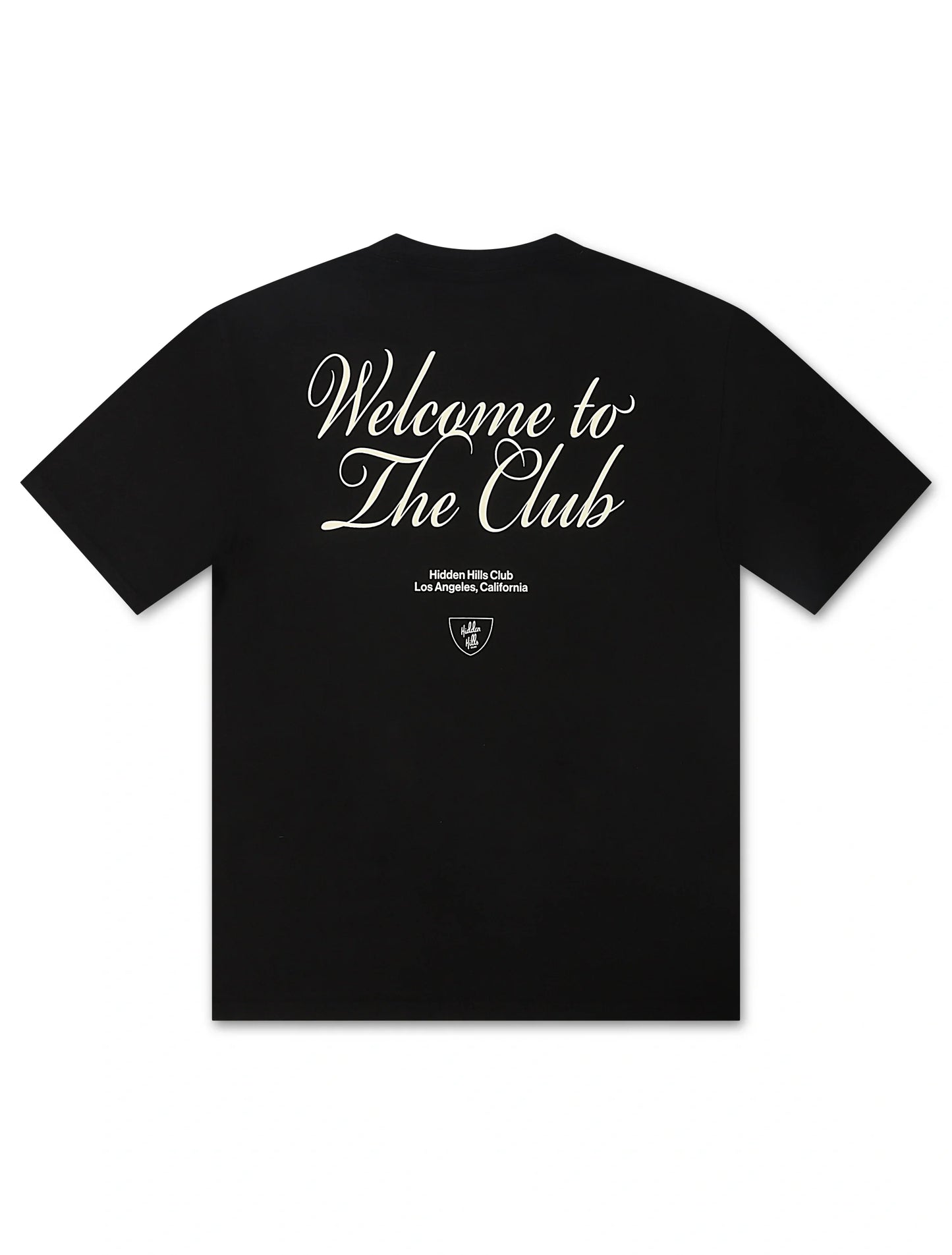 Hidden Hills Welcome to the Club Tee - Black