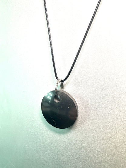 SHUNGITE PENDANTS! HURRY WHILE SUPPLIES LAST! - EMF Protection - Hand Cut Genuine Natural Shungite Pendant High Quality Black Lustrous Gemstone from Russia