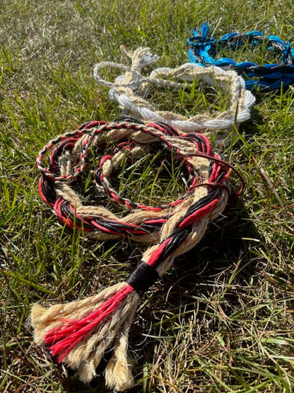 Saddle Bronc Reins – American Made Poly & Sisal Reins for Control | Rowdy Rowels
