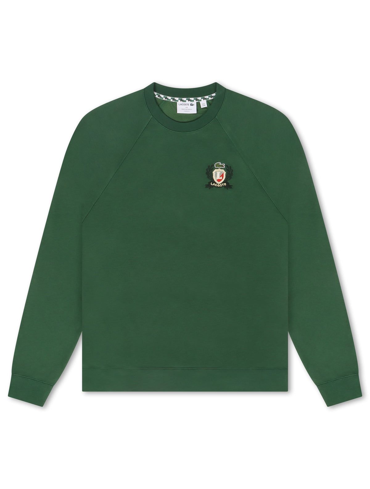 Lacoste Embroidered Shield Sweatshirt - Green