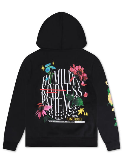 Underrated Humility & Kindness Hoodie - Black^