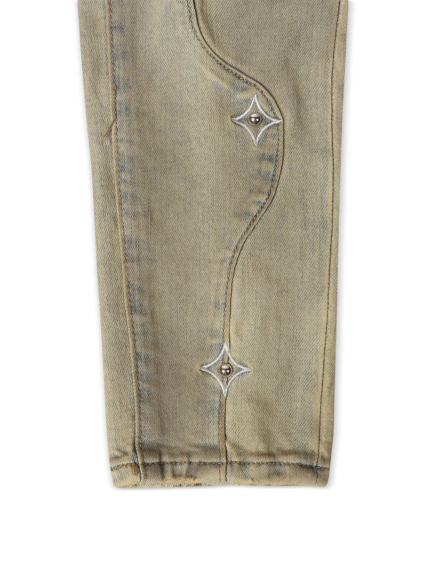Embellish Canus Cargo Denim - Sand Wash