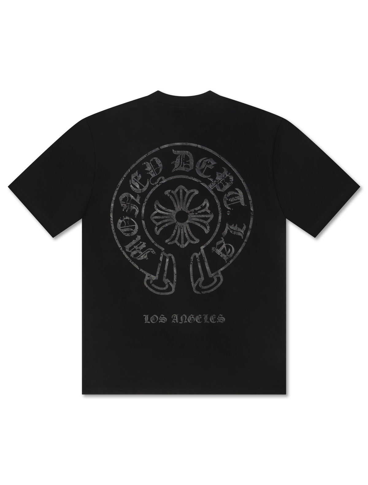 Money Dept. Vintage Old English Tee - Black/Black