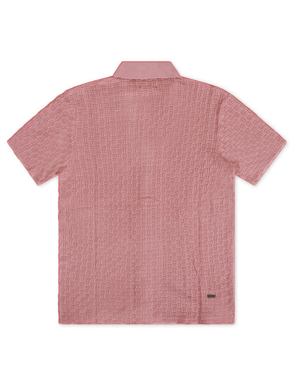 Kuwalla Knit Yacht Shirt - Pink