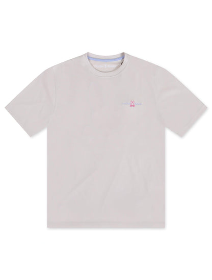 Psycho Wasterlo Back Graphic Tee - Natural Linen