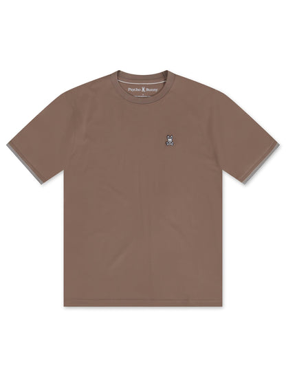 Psycho Bunny Queensbury Tee - Antique Taupe