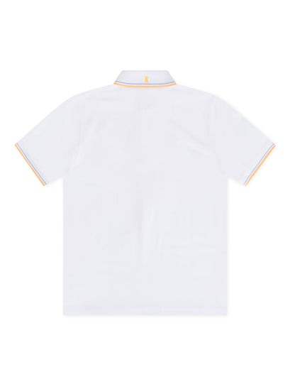 Psycho Bunny Wasterlo Pique Polo - White