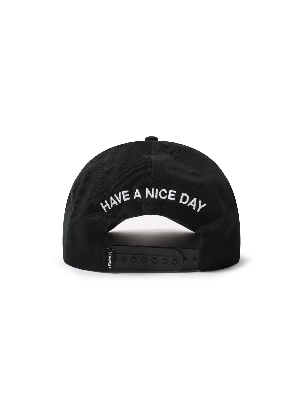 Market Studios Badge 6 Panel Hat - Black